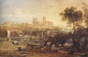 Joseph Mallord William Turner, Lincoin from the Brayford (mk47)